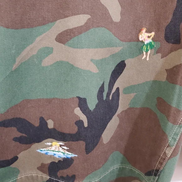 Polo Ralph Lauren Rugged Chino Shorts Surplus Camo Hula Aloha NWT Size 48 B Mens - Picture 7 of 12